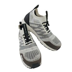 Timberland Pro Sneakers Womens 7 White Radius Knit Composite Safety Toe Outdoor